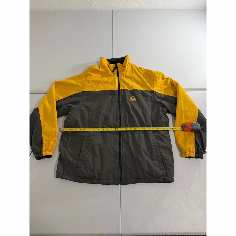 Gerry Reversible Jacket Multiple Pocket Size Yell… - image 2